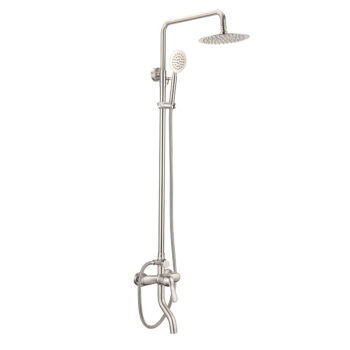 Good selling 3 functions bathroom exposed shower sets 304 stainless steel