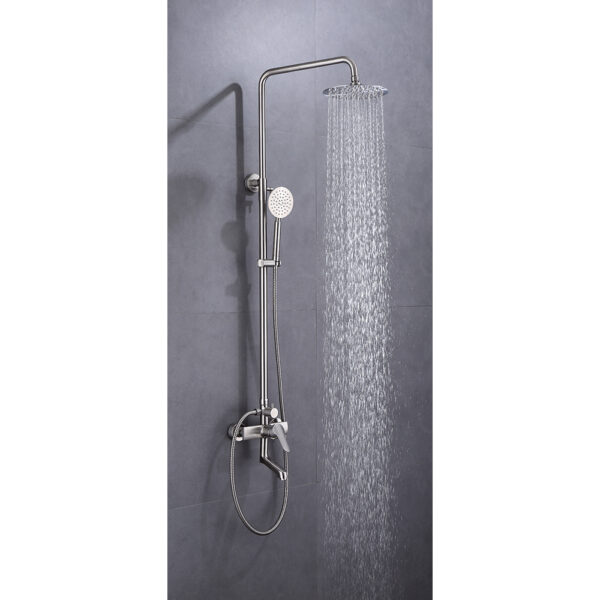Good quality rain shower systems exposed bathroom shower SUS304 - Imagen 8
