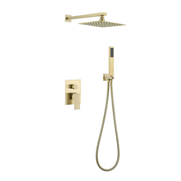 grifería de ducha Mejor grifo de ducha color oro 304 acero inoxidable