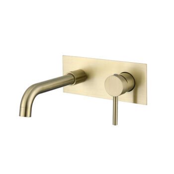 LINLI Grifería de lujo para lavabo de oro de diseño de venta caliente