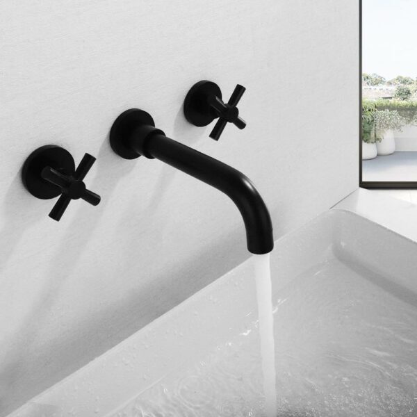grifo de pared negro 5 grifo de pared negro