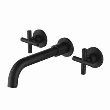 2022 venta caliente grifo de pared diseño negro