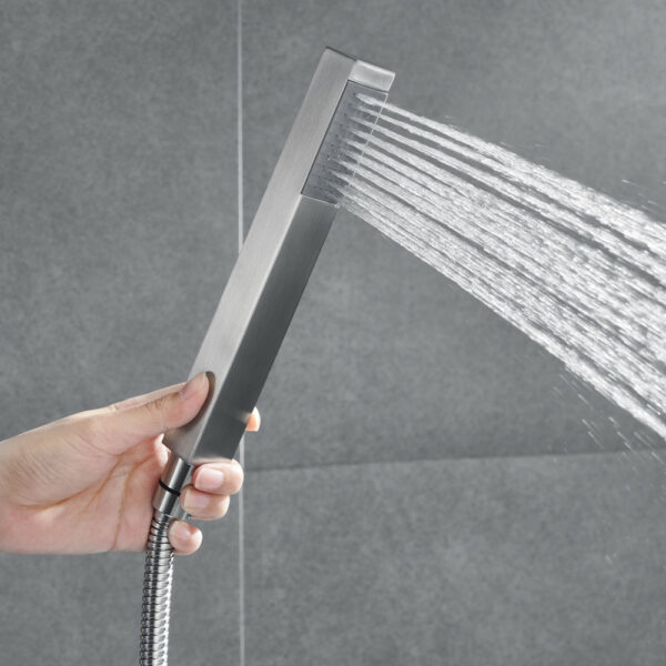 sistema termostático de ducha teleducha LINLI Wall Mounted Thermostatic Shower System SUS304 - Imagen 4