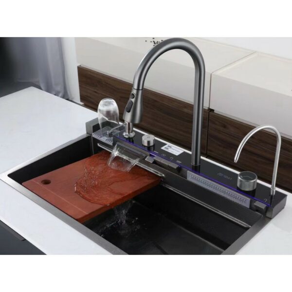 LINLI Workstation Waterfall Kitchen Sink Manufacturer - Image 5