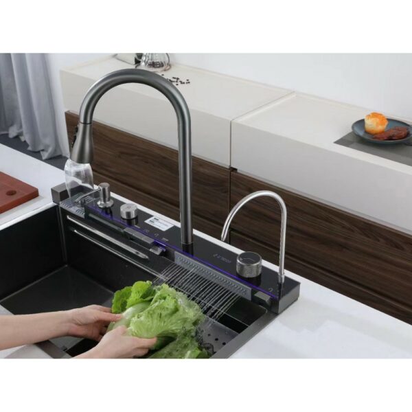 LINLI Workstation Waterfall Kitchen Sink Manufacturer