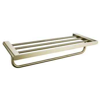 LINLI Toallero de pared dorado de alta calidad