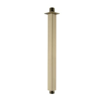Square Ceiling Shower Arm Extension Brushed Gold