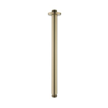Luxurious Gold Circular Ceiling Rain Shower Arm