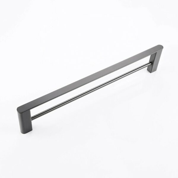 Toallero doble 3 3 Light Luxury And Simple Grey Double Towel Holder - Imagen 4