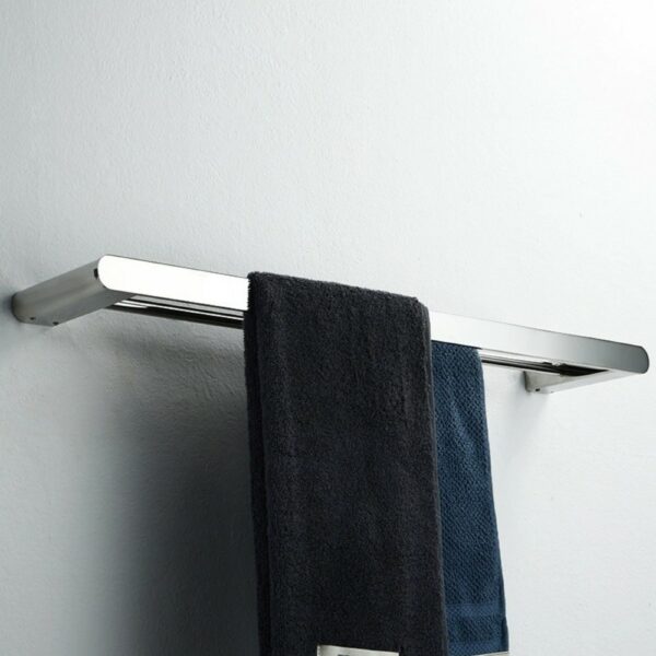 双毛巾杆 4 2 The Most Dazzling Chrome Twin Towel Rail - 图片 5