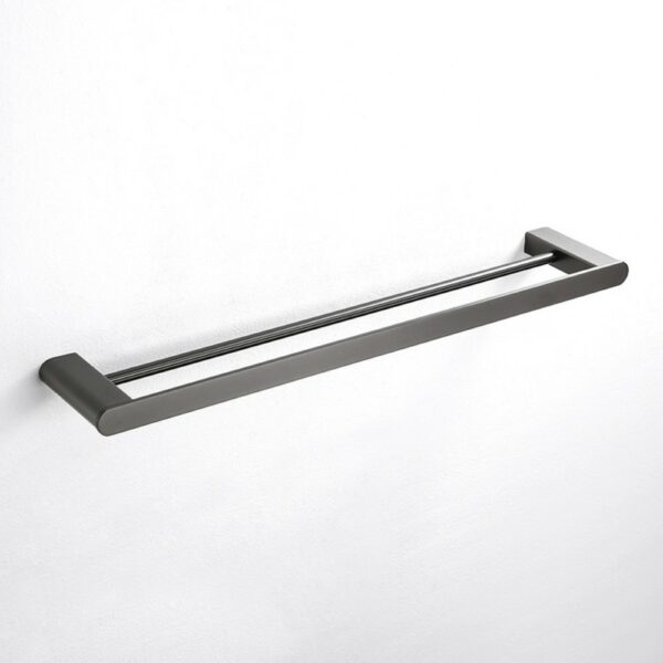 Toallero doble 4 3 Light Luxury And Simple Grey Double Towel Holder - Imagen 5