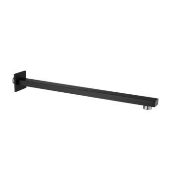 Best Black Shower Extension Rod Square Wall Mount