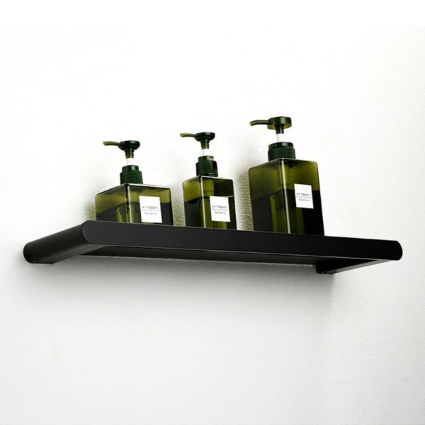 架子 2 1 Wall Mounted Black Square Shower Shelf Wholesale - 图片 3