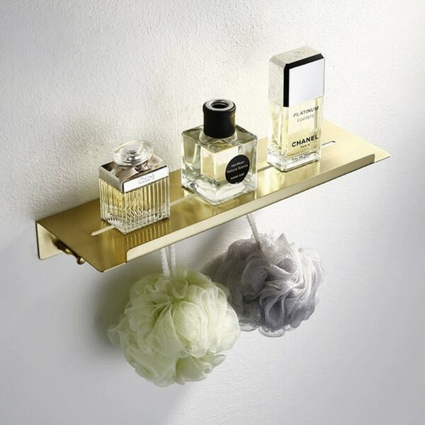 estante 5 2 Stainless Steel Bathroom Rack With Hooks Direct Sale - Imagen 2