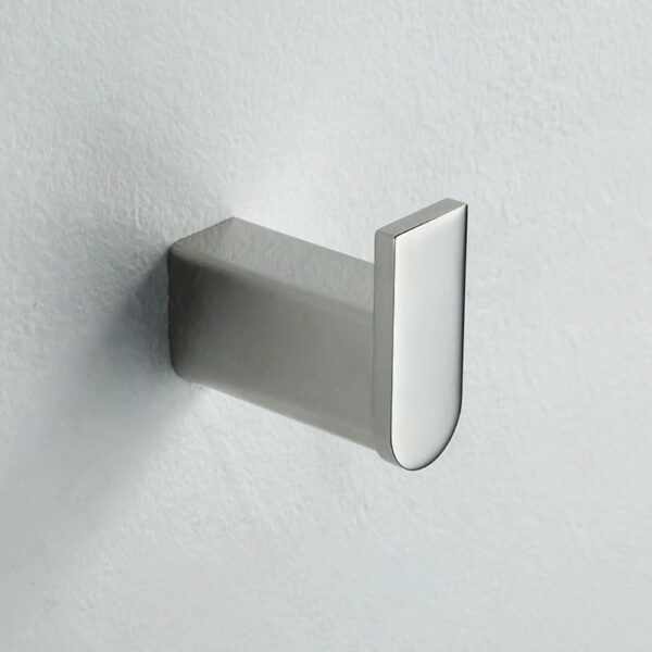 Gancho para albornoz cromado 1 Durable Stainless Steel Robe Hook Chrome Finished - Imagen 3