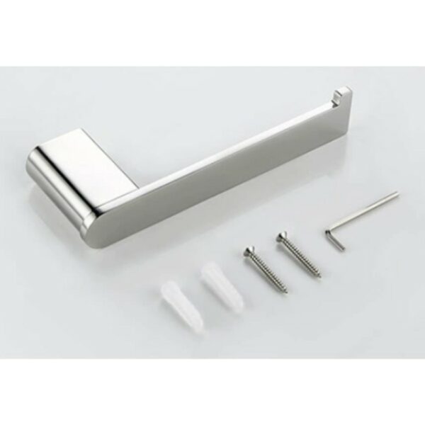 Portarrollos cromo 3 Chrome Rectangle Toilet Paper Holder Factory Sale - Imagen 5