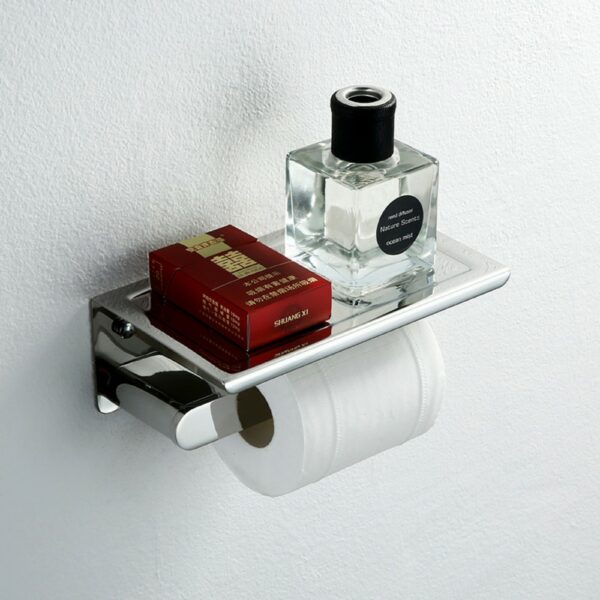 Square Bathroom Toilet Paper Phone Holder Sale - Imagen 2