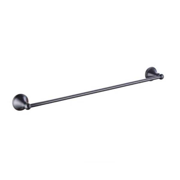 毛巾杆 2 Universal Grey Single Towel Rack For Bathroom - 图片 2