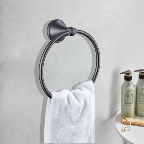 Stunning Towel Ring Holder Stainless Steel - Imagen 3