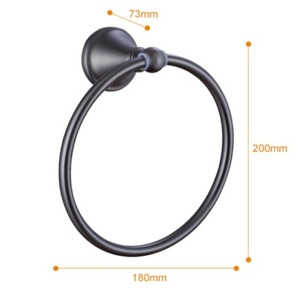 Stunning Towel Ring Holder Stainless Steel - Imagen 4