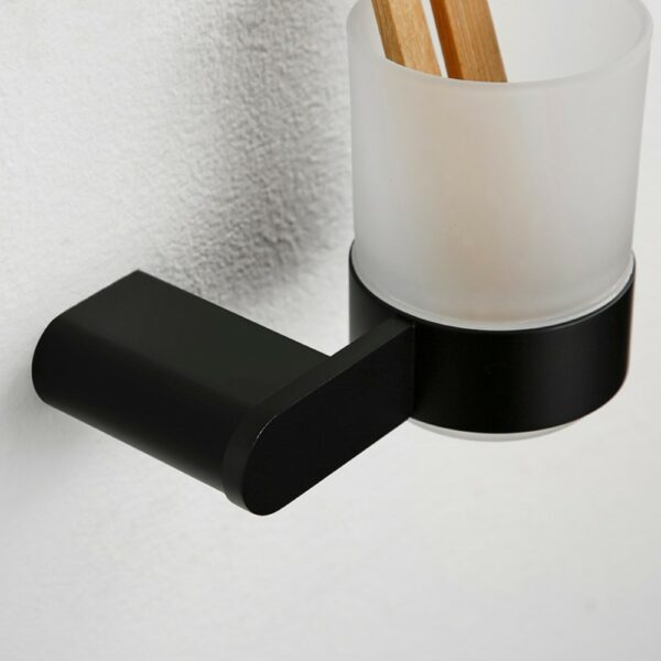 2024Unique Black Toothbrush Tumbler Holder Sale - Imagen 2