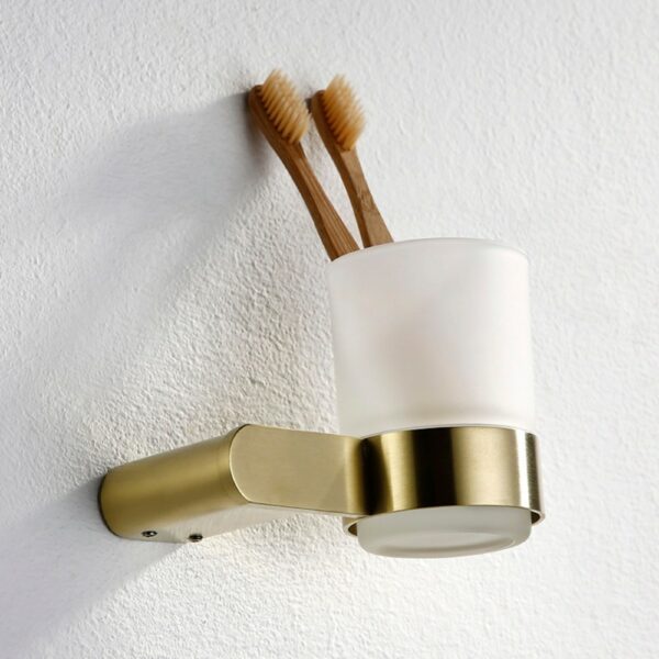 LINLI  Wall Mount Tumble holder In Stainless Steel - Imagen 2