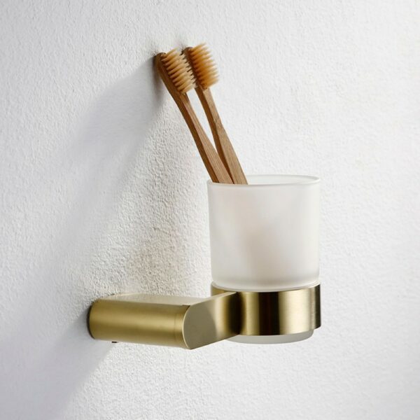 LINLI  Wall Mount Tumble holder In Stainless Steel - Imagen 5