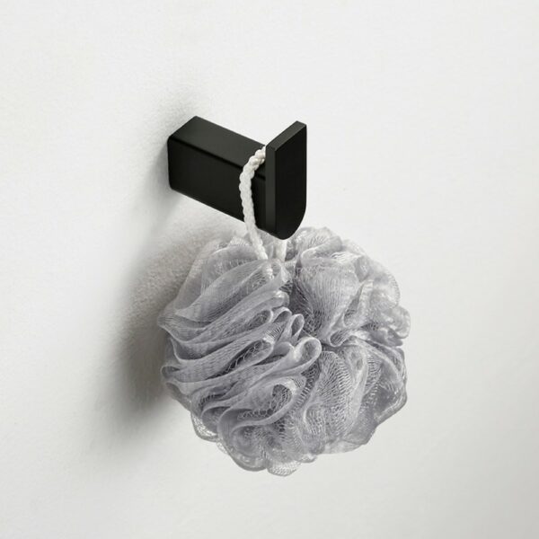 Simple Design Black Wall Mount Single Hook sale - Imagen 4