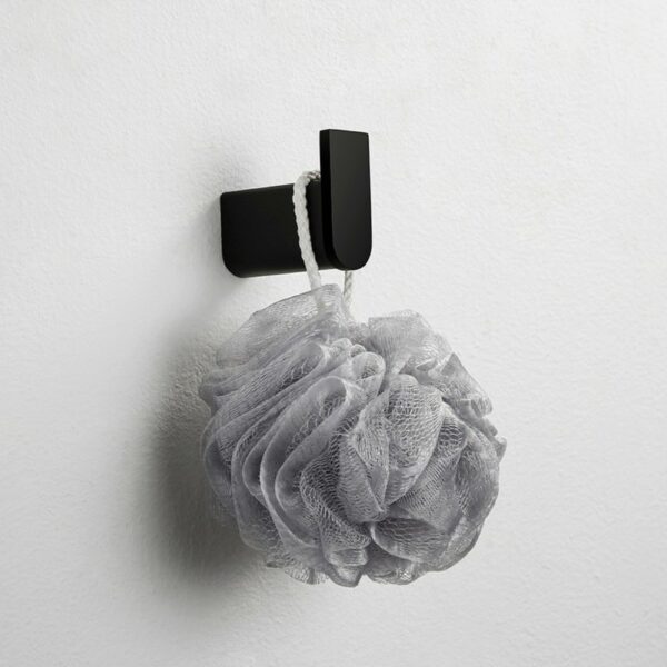 Simple Design Black Wall Mount Single Hook sale - Imagen 3