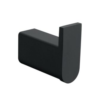 Venta de Gancho simple de pared negro de diseño sencillo