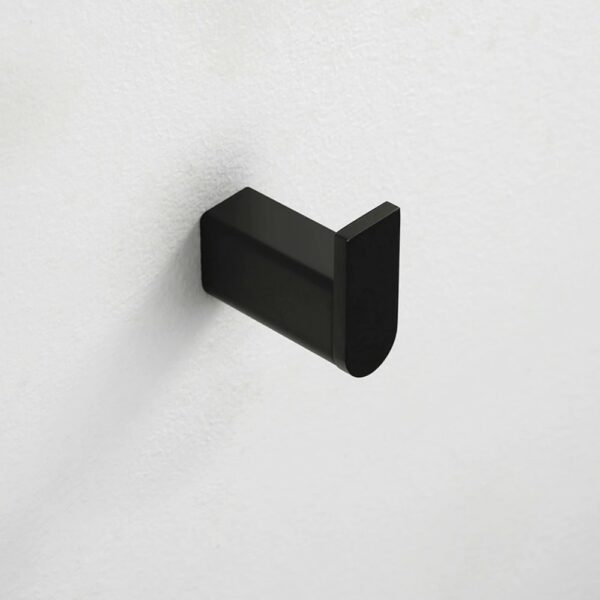 Simple Design Black Wall Mount Single Hook sale - Imagen 5