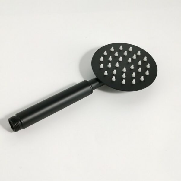 mango ducha negro 2 Simple Style Black High Pressure Hand Shower Sale - Imagen 3