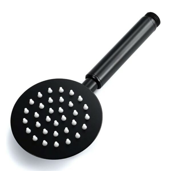 mango de ducha negro Simple Style Black High Pressure Hand Shower Sale - Imagen 5