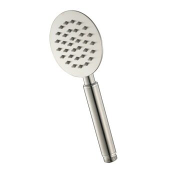LINLI 耐用拉丝圆形手持花洒供应器