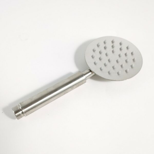 LINLI Durable Brushed Round Shower Handheld Supply - Imagen 3