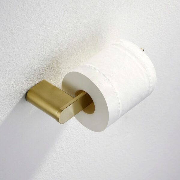 oro Portarrollos de papel higiénico 3 Retro Gold Wall Mount Toilet Paper Holder For Bath - Imagen 4
