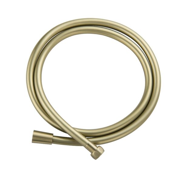 manguera de ducha de pvc dorado Mejor venta de oro PVC flexible manguera de ducha de proveedores