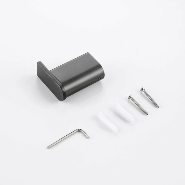 gancho Robe 5 gris Easy Install Single Robe Hook Wall Mount For Sale - Imagen 2