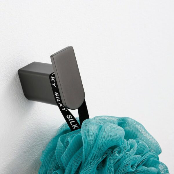 gancho Robe 6 gris Percha simple