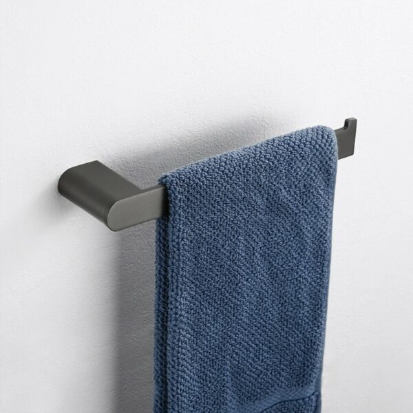 gris Palos de toalla 3 Grey Short Towel Poles For Kitchen Or Bathroom Use - Imagen 3