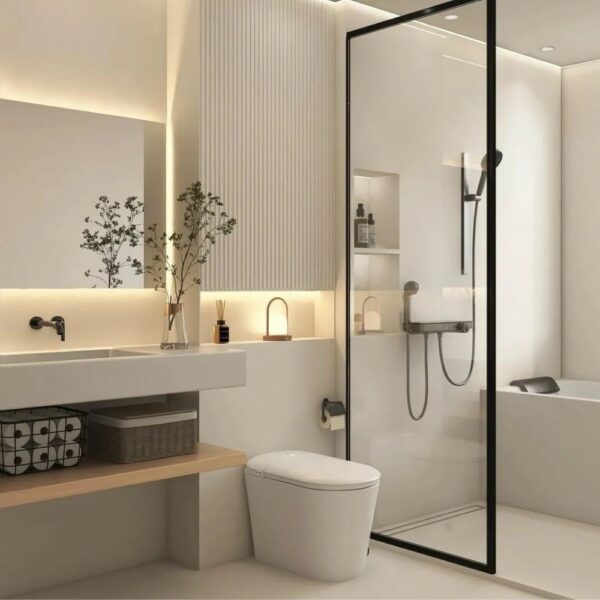 Estilo de diseño de baños