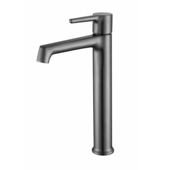 LINLI Grey Vessel Sink Faucet Single Handle Design