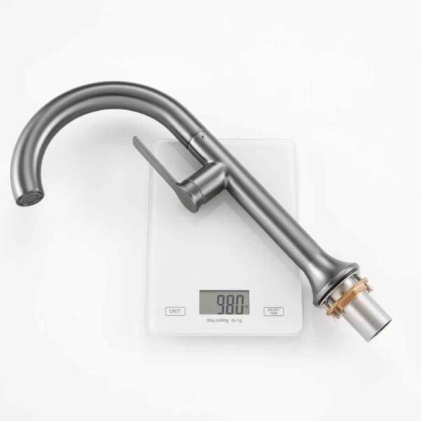 Brass Tall Basin Mixer Tap Hot And Cold Series Factory Sale - Imagen 3