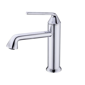 Modern Chrome Bathroom Basin Faucet Brass Retro Design