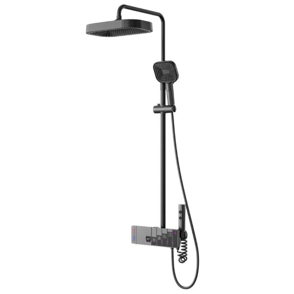 Sistema de ducha con pantalla digital gris con 5 Botton Proveedor