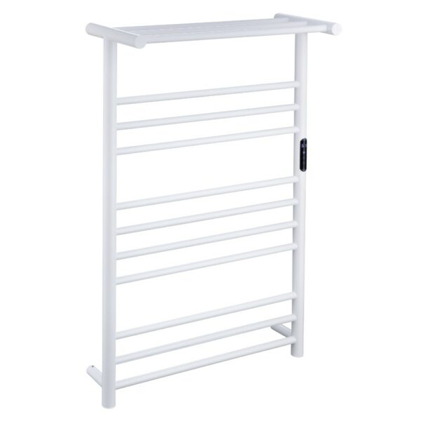 1 7 Toallero Calefactor Moderno Enchufable Para Baño Con 10 Barras