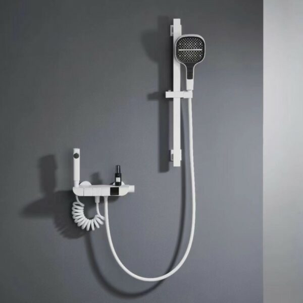 3 5 Top Quality Piano Bathtub Faucet With Showerhead & Lift Rod - 图片 4