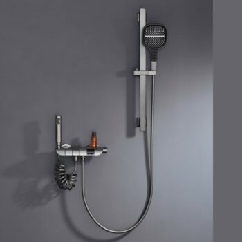 Top Quality Piano Bathtub Faucet With Showerhead & Lift Rod