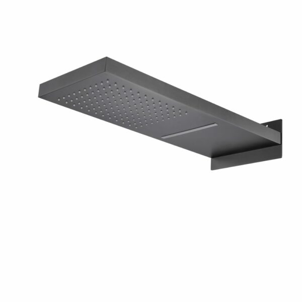 12 Premium Waterfall Rain Showerhead Square Wall-mounted