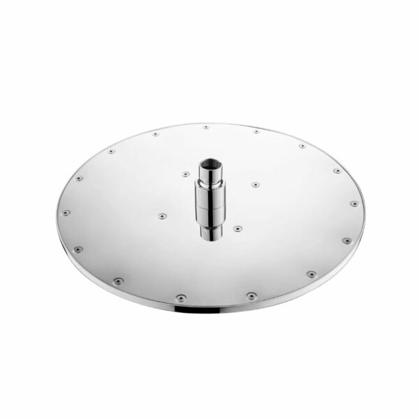 Best Round Rain Head Shower Factory Workstation Chrome Color - Image 2